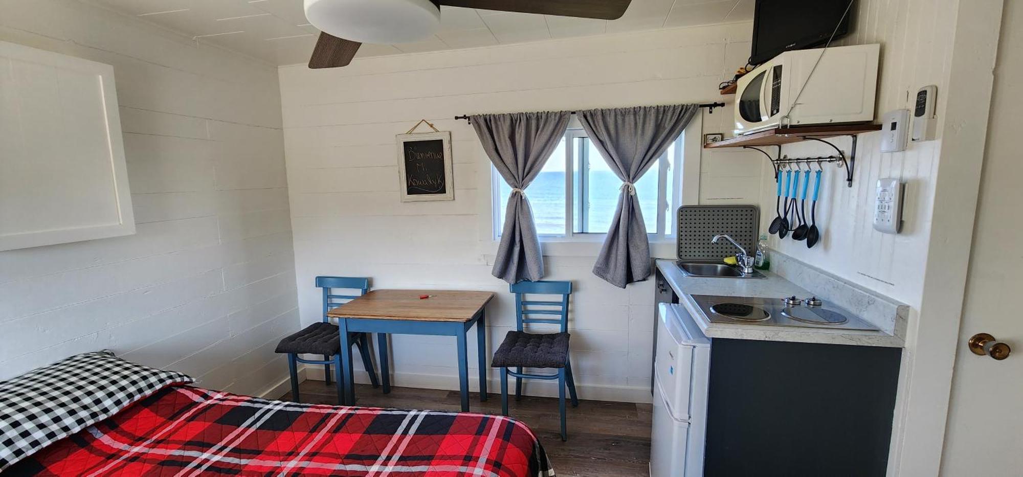 Les Cabines Sur Mer Cap-des-Rosiers 部屋 写真